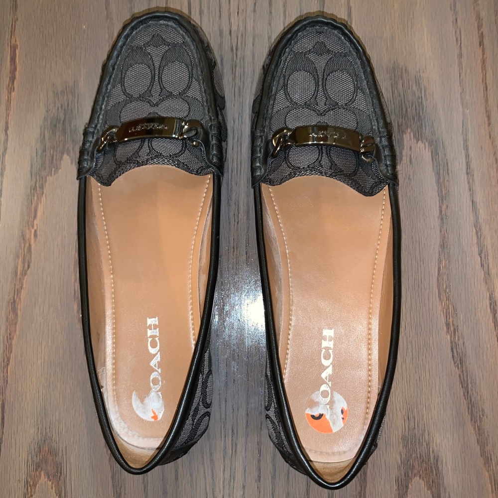 Coach loafer shoes size 9.5